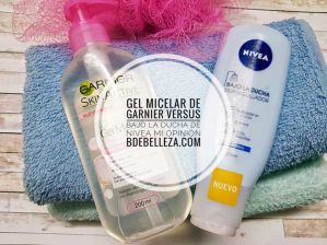 gel micelar garnier bajo ducha nivea